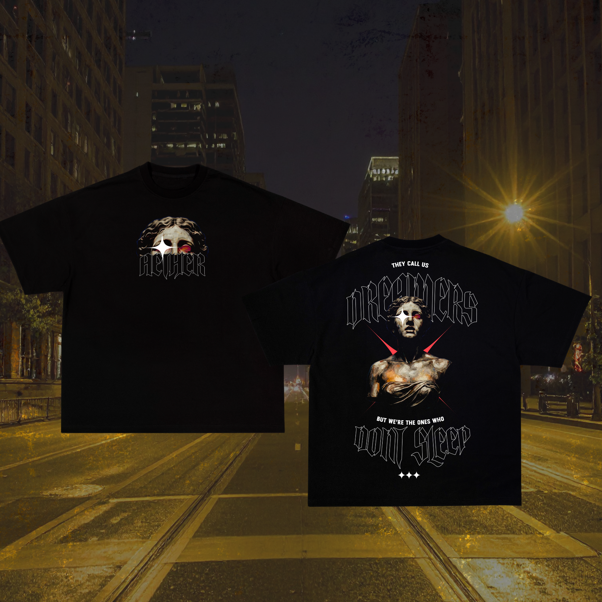 We don't sleep - Tee